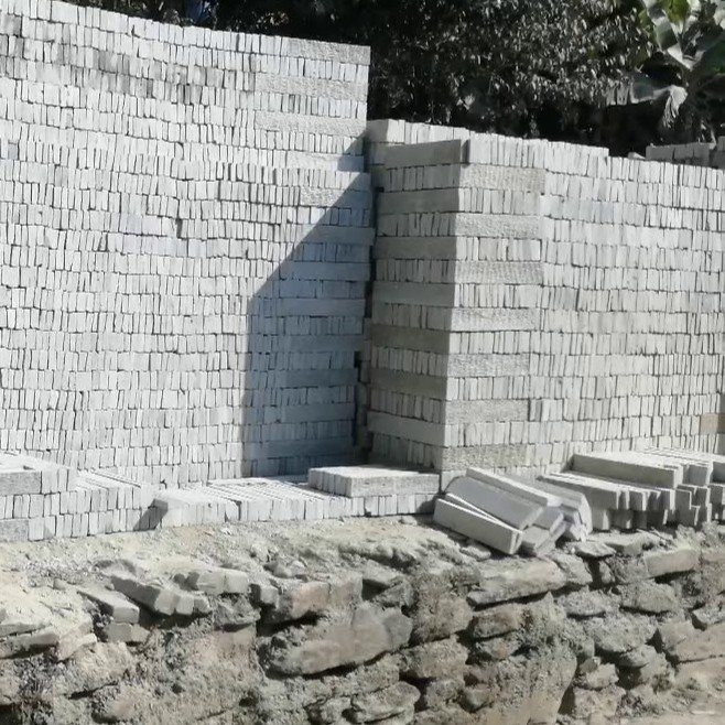 Cutting Dhunga (Cut Stone)