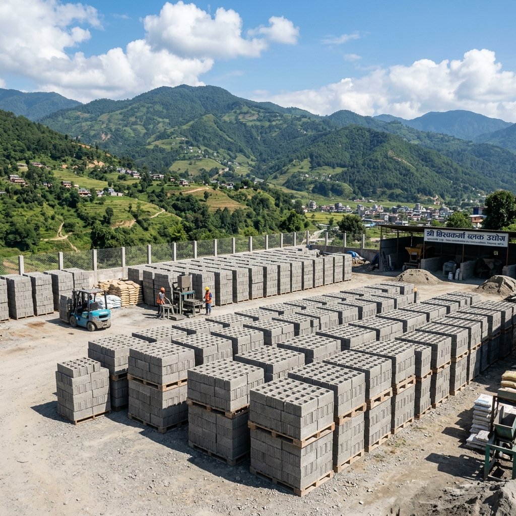 Nepal Concrete Blocks & Construction Materials Catalog